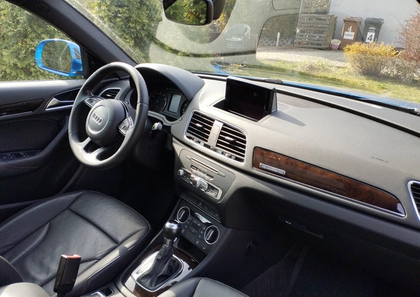 Audi Q3 cena 79000 przebieg: 155000, rok produkcji 2016 z Rybnik małe 56